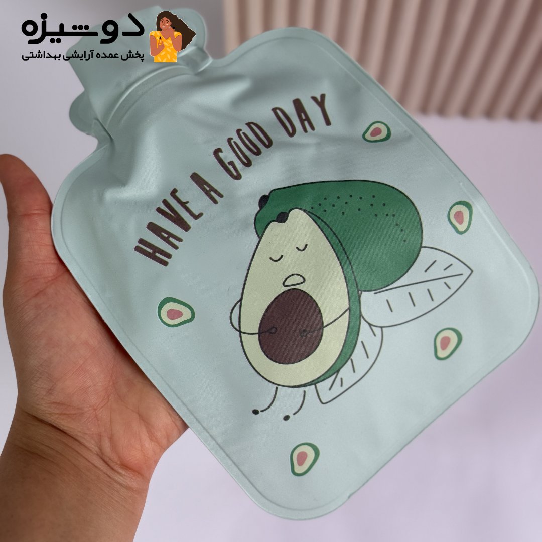 کیسه آب گرم مدل سیلیکونی بزرگ BOTTLE