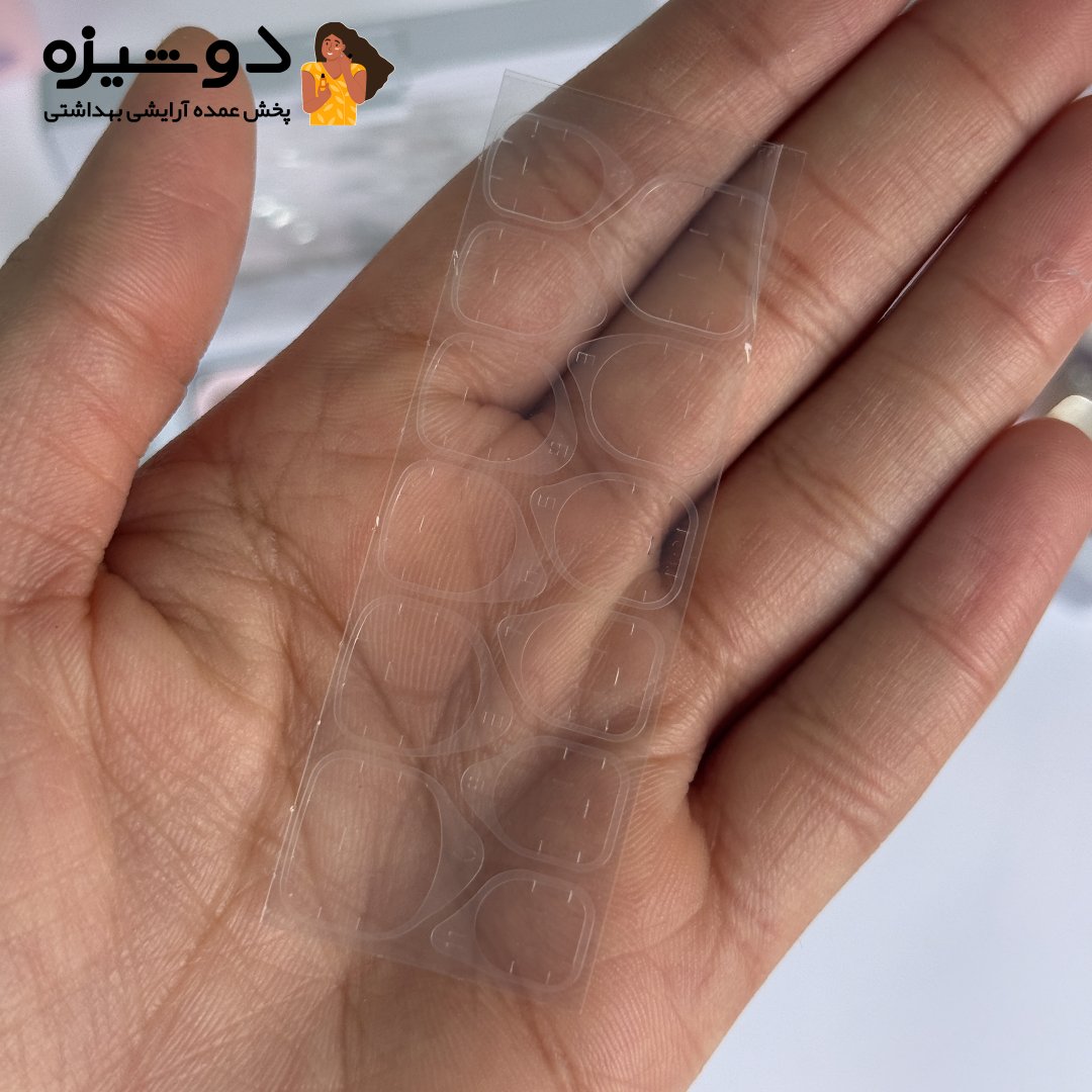 ناخن مصنوعی پینترستی طرح کرومی B10