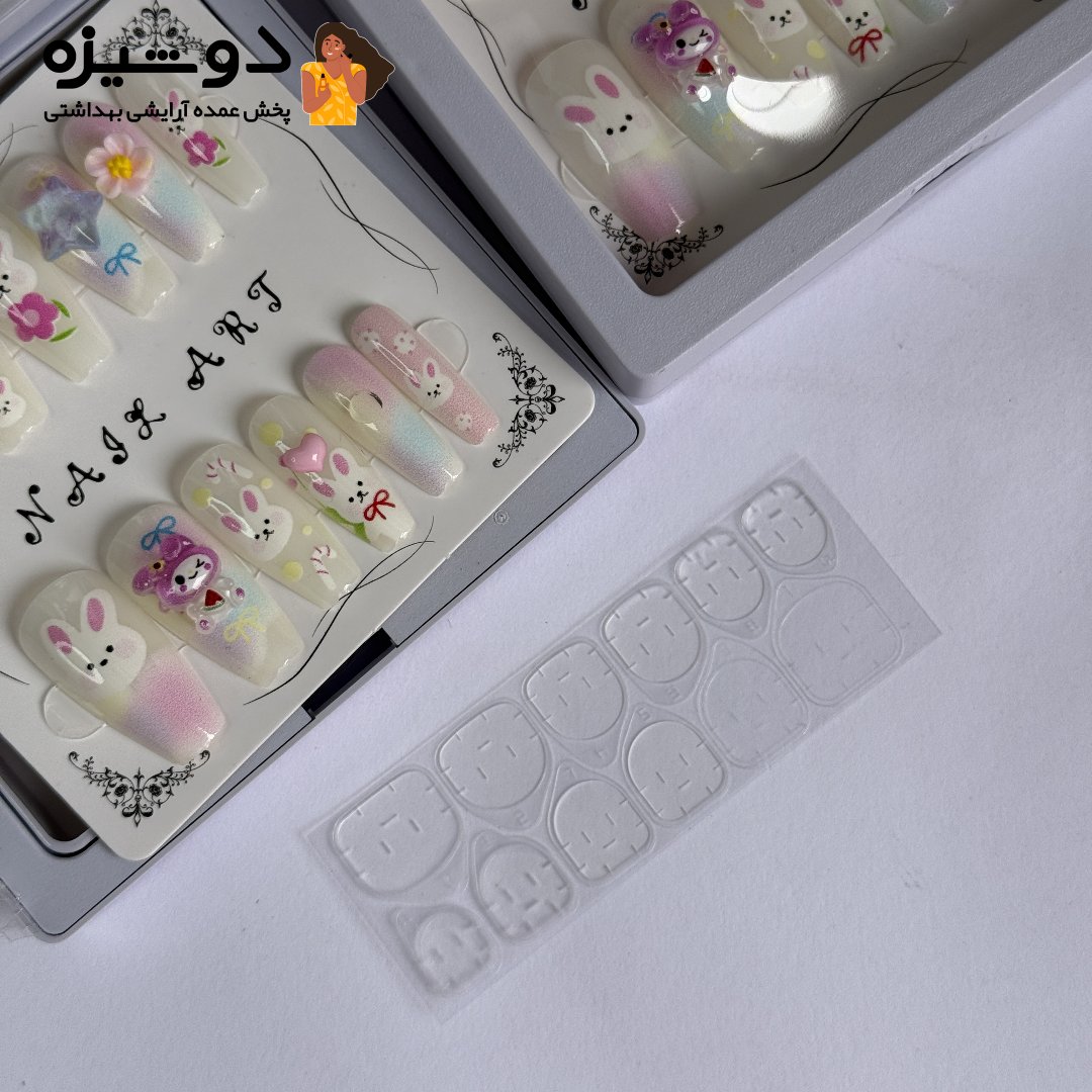 ناخن مصنوعی پینترستی بچگانه حیوانات R5