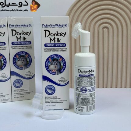 فوم براش دار روشن کننده شیر الاغ WOKALI