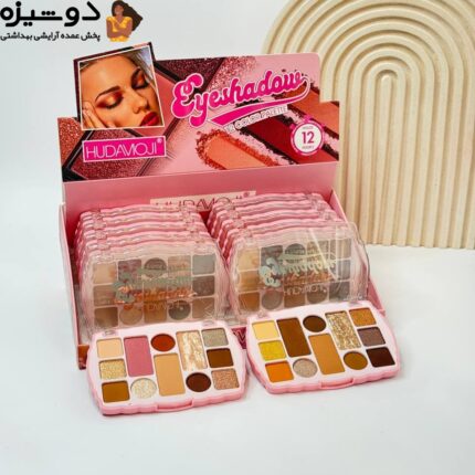 پالت سایه چشم 12 رنگ 738 هدی موجی