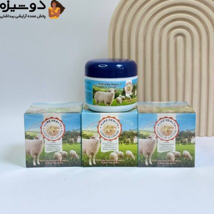کرم آبرسان دست و صورت شیر گوسفند WOKALI