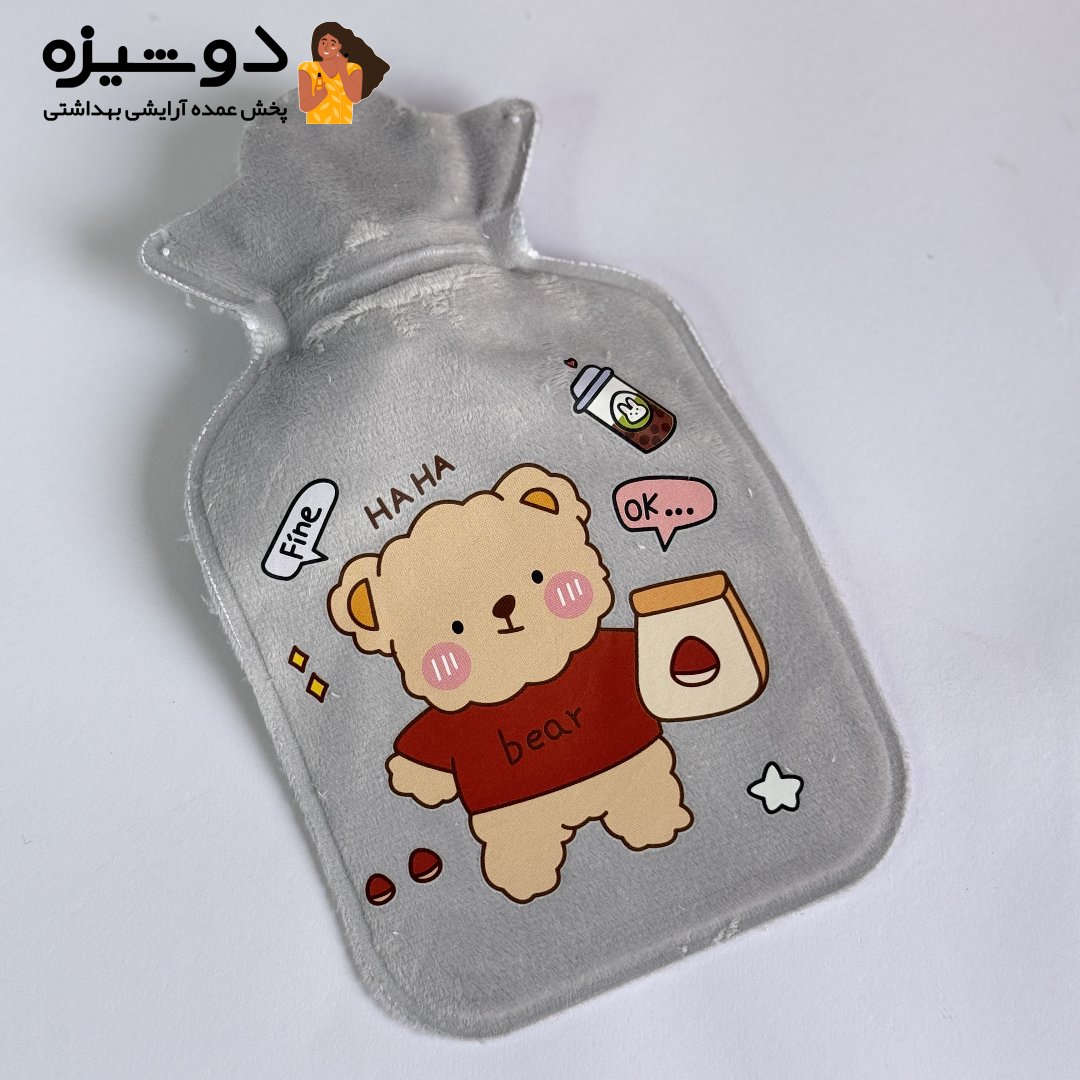کیسه آب گرم مخملی سایز کوچک