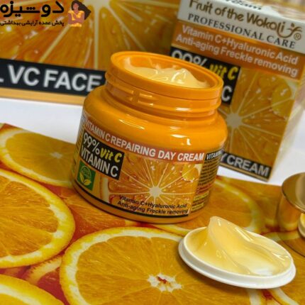 کرم ویتامین سی ضد کک و مک WOKALI