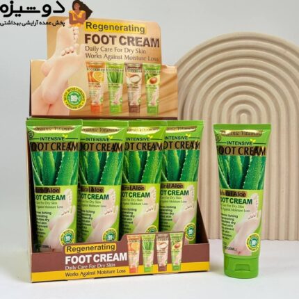 کرم رفع خشکی و ترک پا آلوئه ورا WOKALI