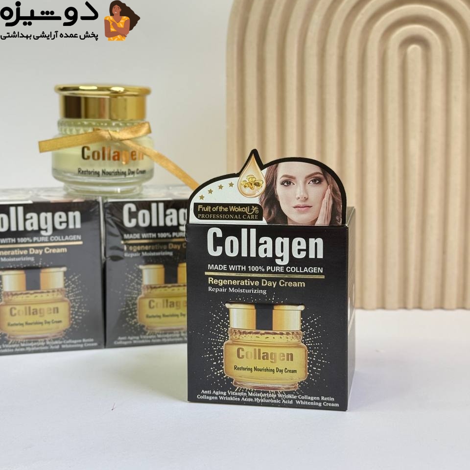کرم روز کلاژن ساز و ترمیم کننده وکالی WOKALI