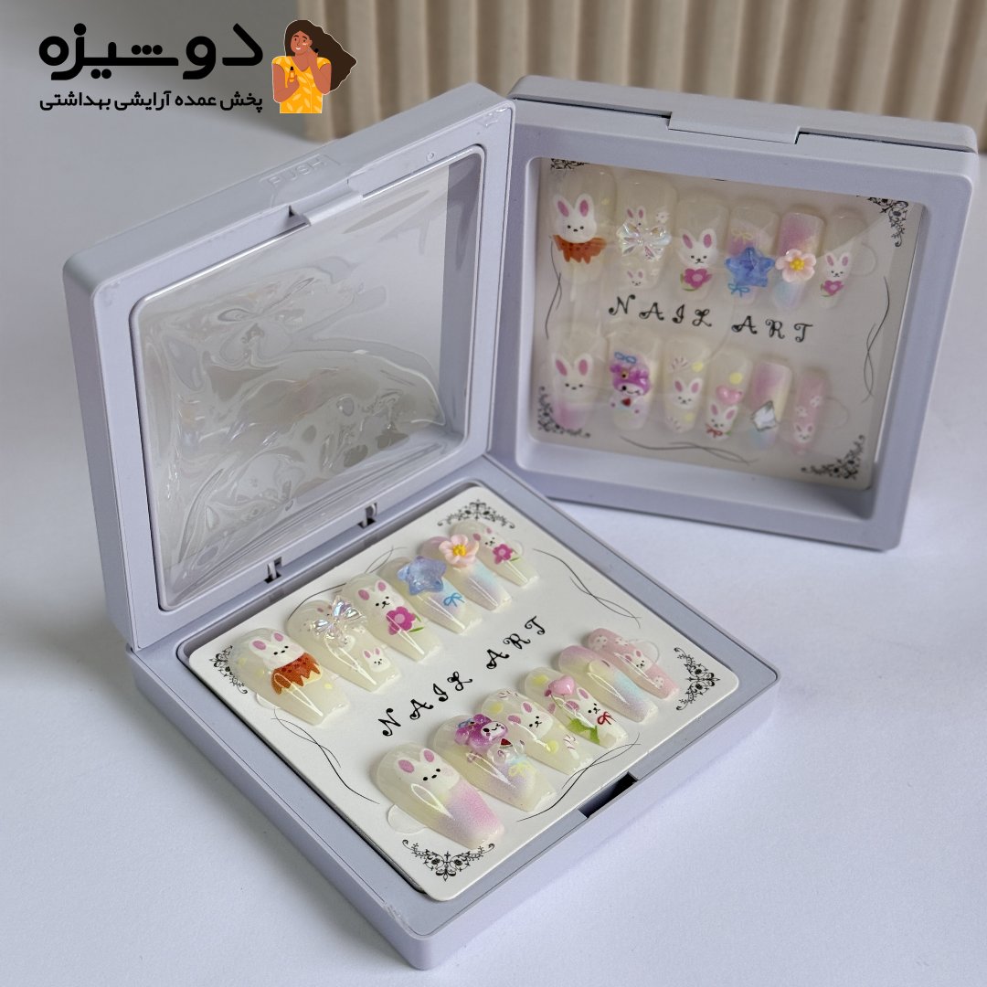 ناخن مصنوعی پینترستی بچگانه حیوانات R5