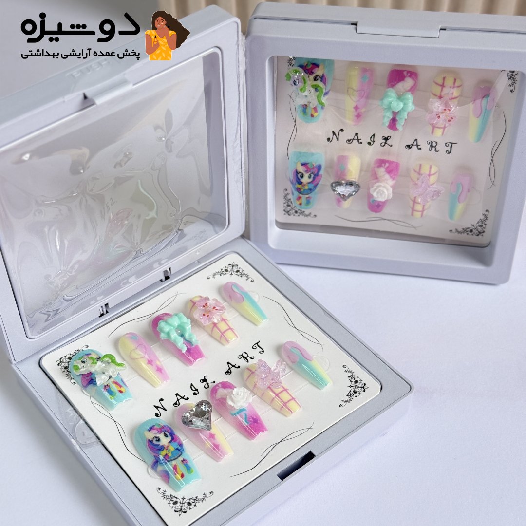 ناخن مصنوعی پینترستی بچگانه C1