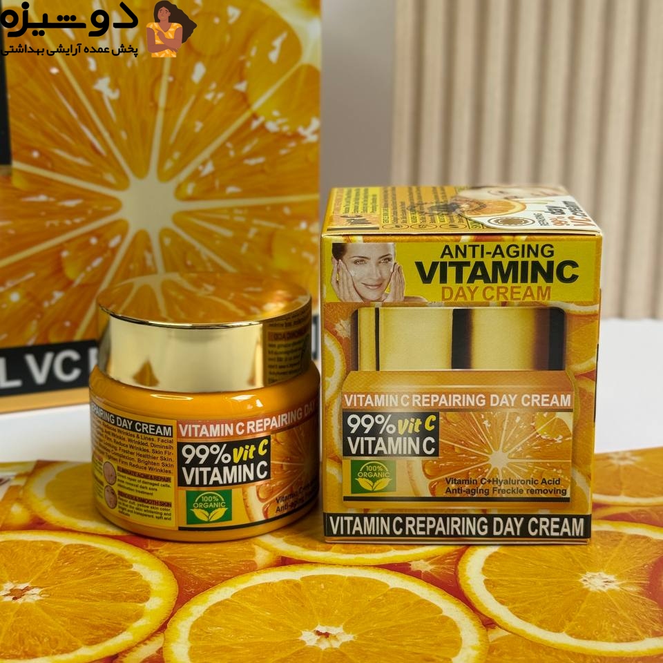 کرم ویتامین سی ضد کک و مک WOKALI
