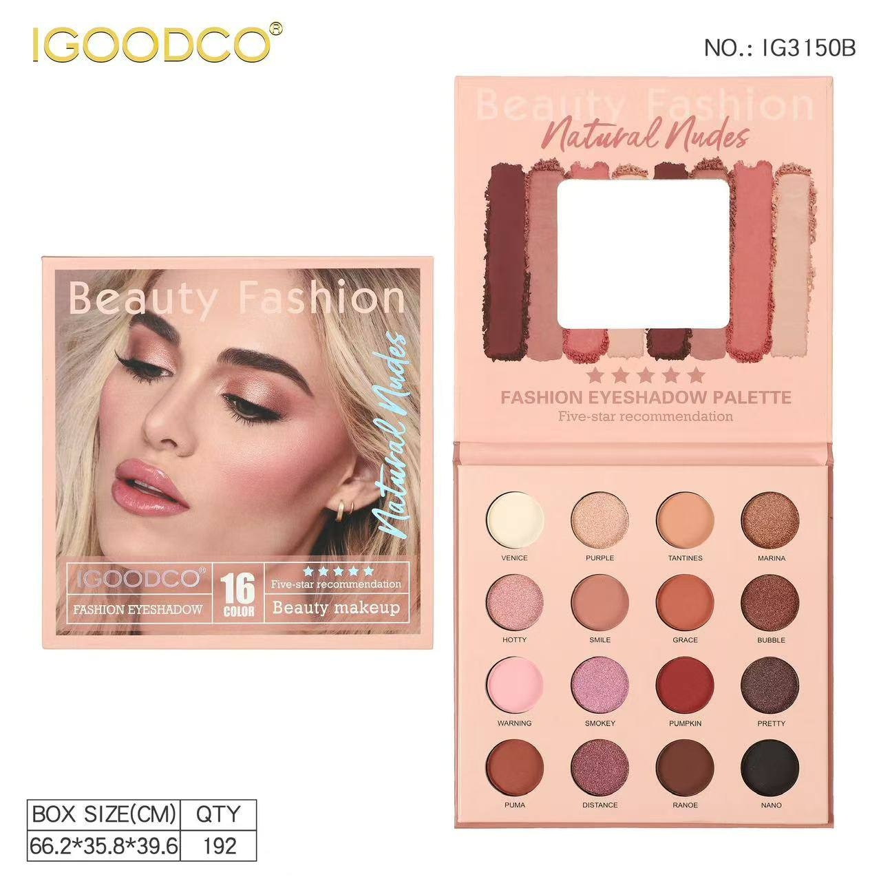 پالت سایه چشم 3150B شانزده رنگ IGOODCO