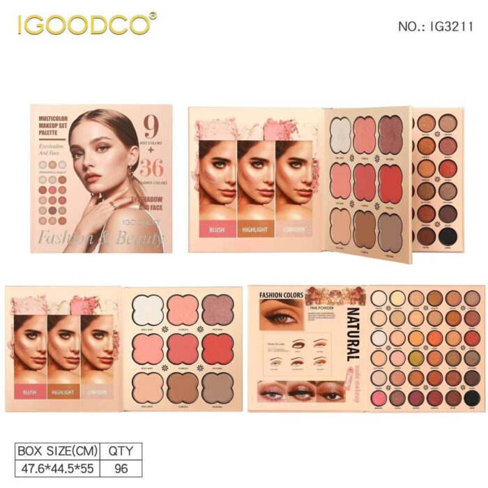 پالت سایه چشم 3211 آلبومی IGOODCO