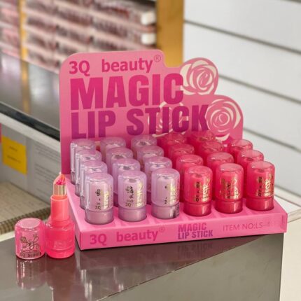 بالم لب حرارتی 401 گل دار 3Q beauty