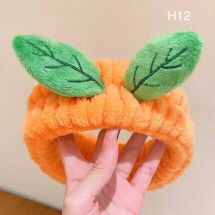 هدبند حوله ای مدل هویج H12