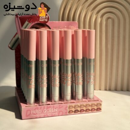 خط لب و رژ لب 0116 دوطرفه  HUES QUEEN