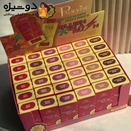 رژگونه استیکی 0234 پیج واین PageVine