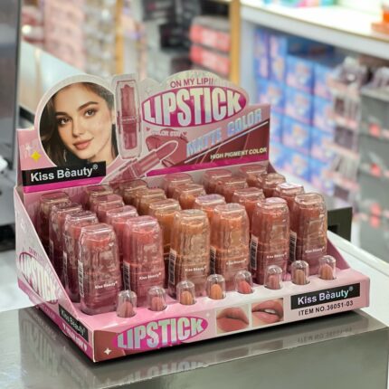 رژ لب جامد 36051 تستر دار Kiss Beauty