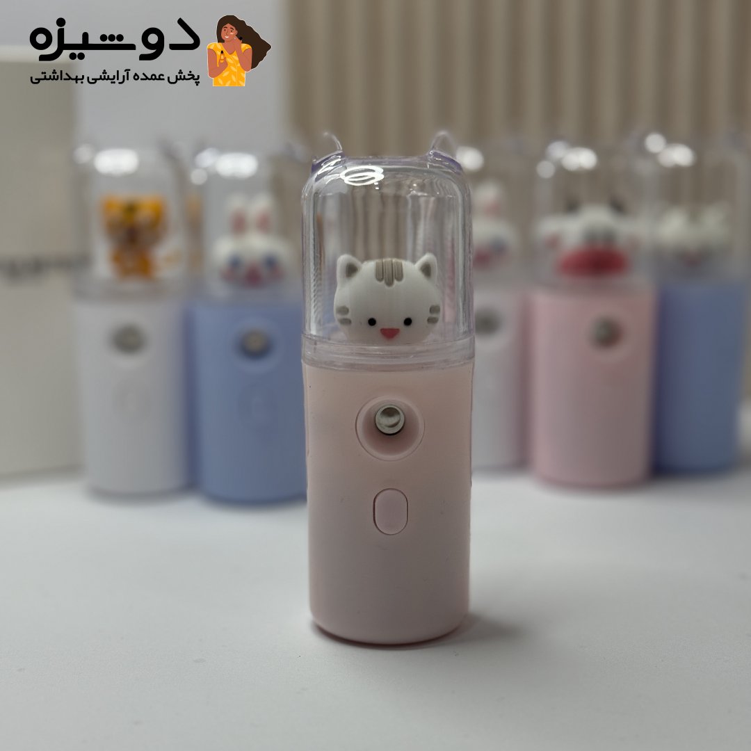 دستگاه بخور سرد شارژی گوش دار سفید