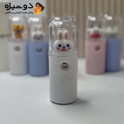 دستگاه بخور سرد شارژی گوش دار سفید