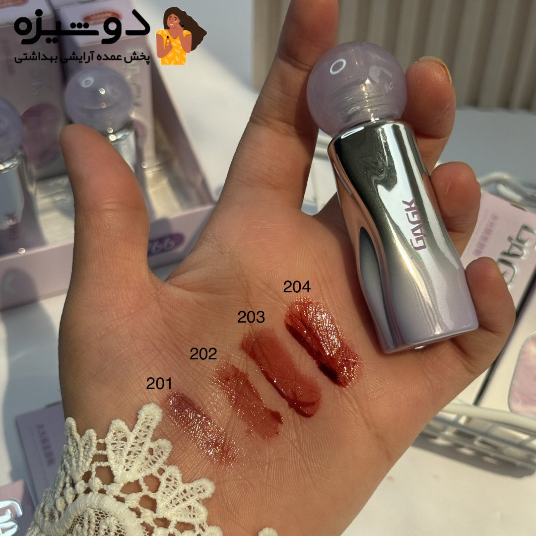 رژ لب مایع بنفش 766 گک GAGK