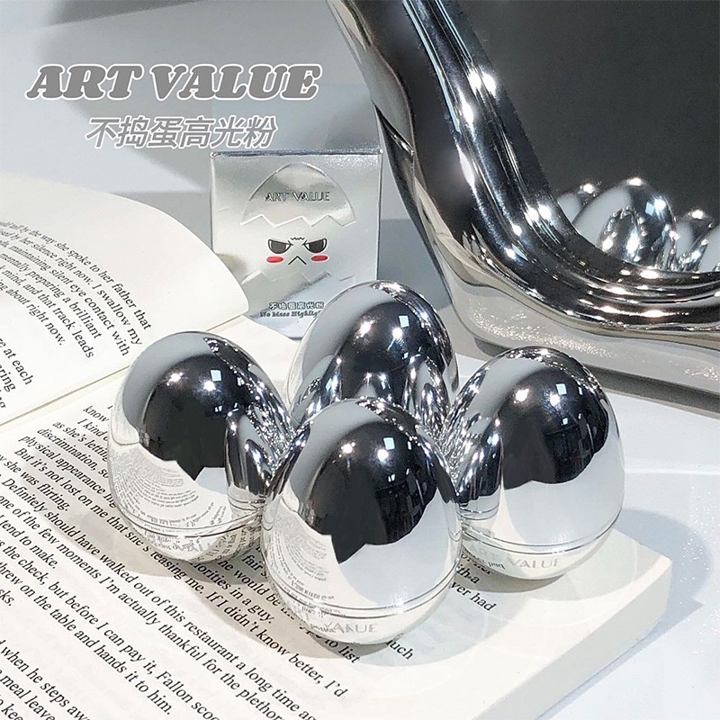 هایلایتر پودری 2413 تخم مرغی Art Value