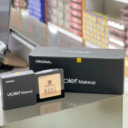 پنکک مات و مخملی ضد آب ویولت VIOLET
