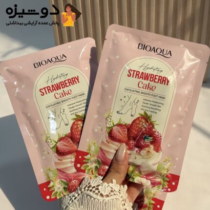 ماسک پا کیک توت فرنگی بیواکوا BIOAQUA
