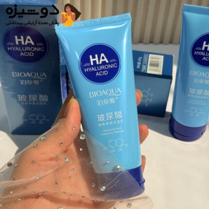 فوم شستشو HA هیالورونیک اسید بیوآکوا BIOAQUA