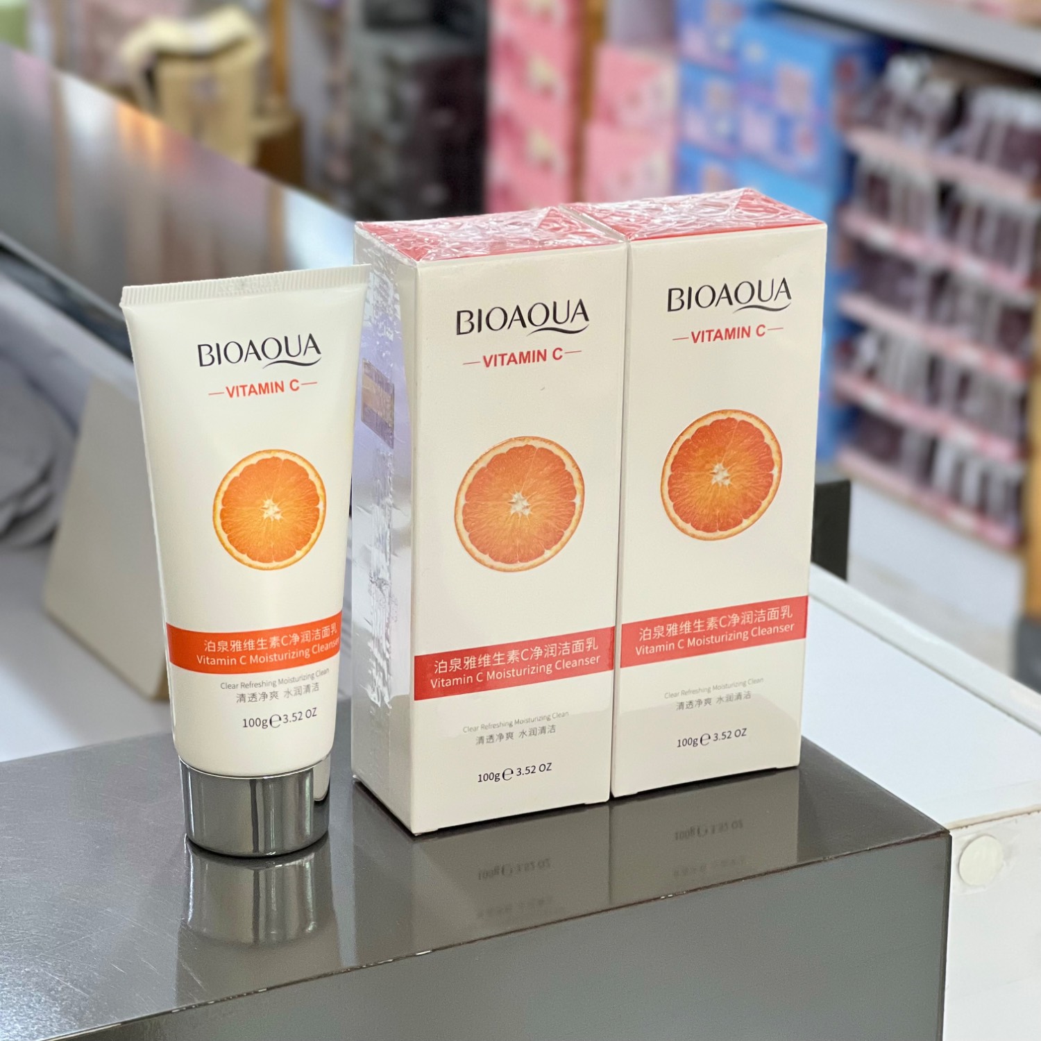 فوم شستشو تیوپی ویتامین سی بیواکوا BIOAQUA