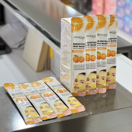 ماسک گچی ساشه ای ویتامین سی بیوآکوا BIOAQUA