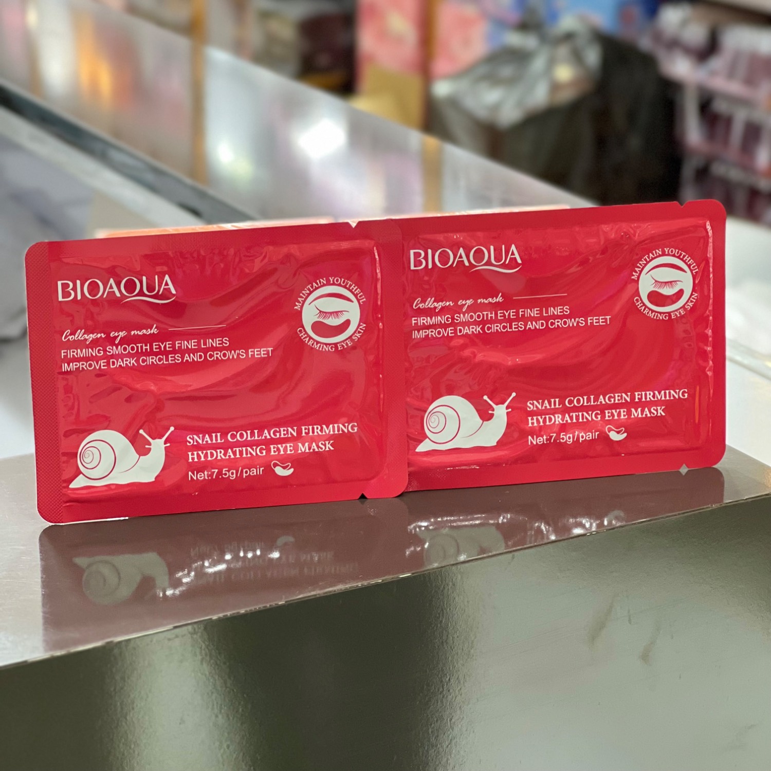 پچ زیر چشم ورقه ای حلزون بیوآکوا BIOAQUA