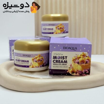 کرم آبرسان بستنی وانیلی بیوآکوا BIOAQUA