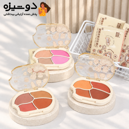 رژگونه پودری چهار رنگ 703 شی شی XIXI