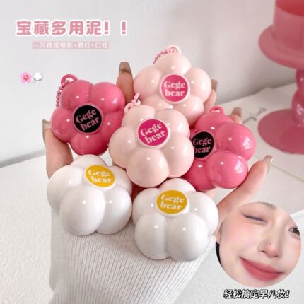 رژگونه خمیری 1503 طرح گل GeGe Bear