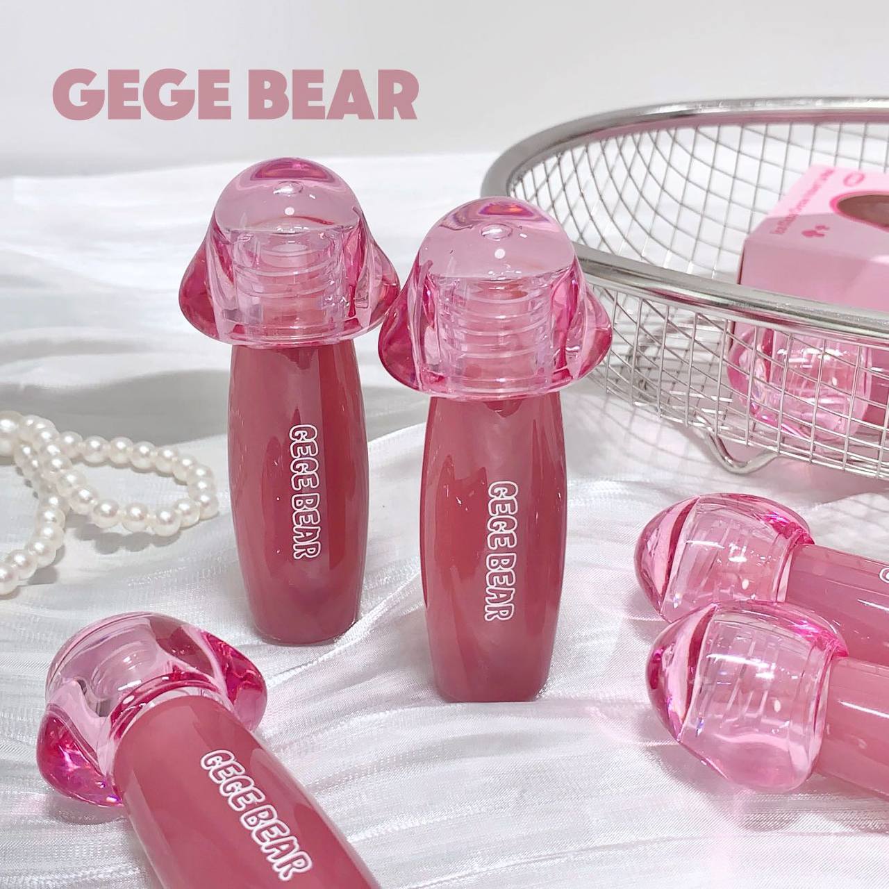 رژلب قارچی 1511 جی جی بیر GeGe Bear