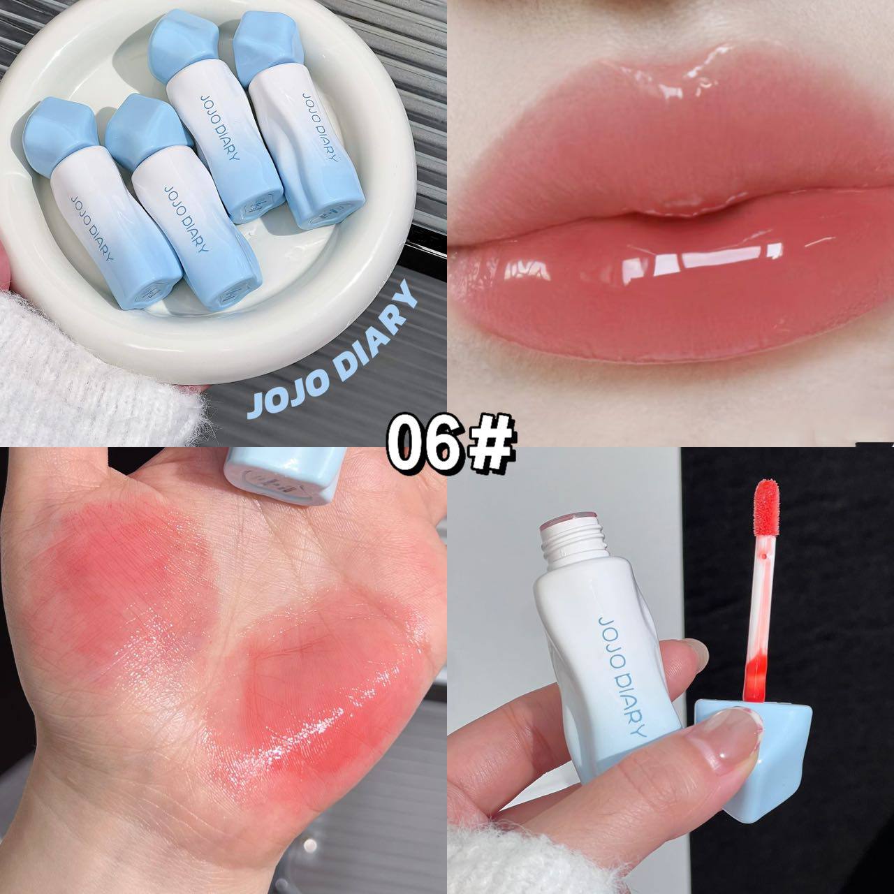 رژلب خیس طرح یخی 230 جوجو JOJO DIARY