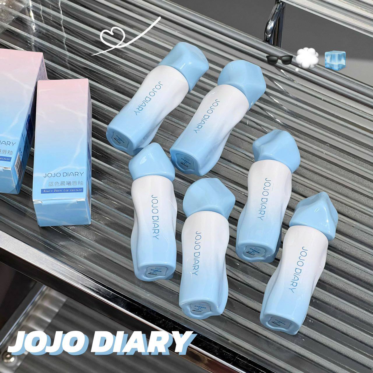 رژلب خیس طرح یخی 230 جوجو JOJO DIARY