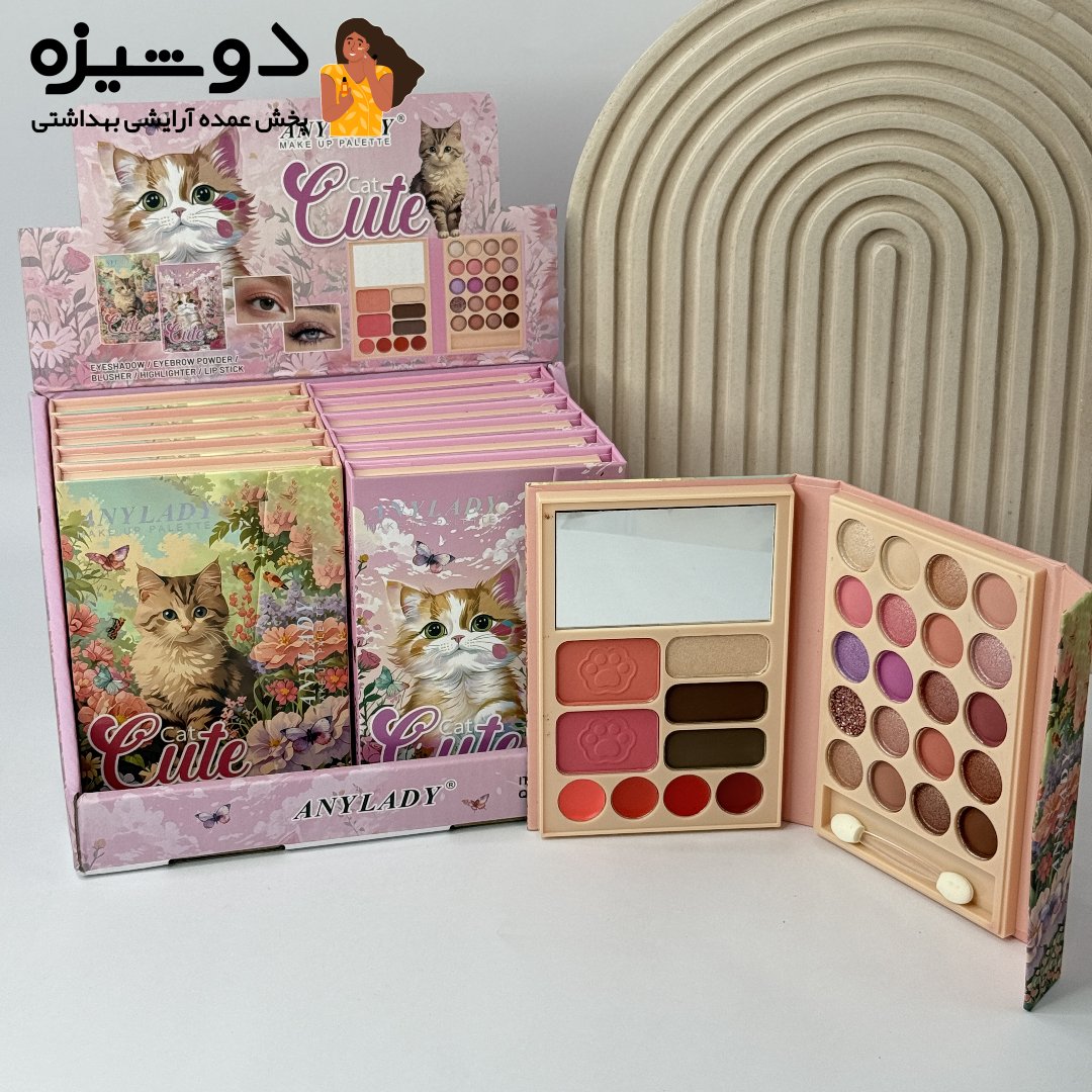 3 پالت سایه چشم گربه 8608L آنی لیدی ANYLADY