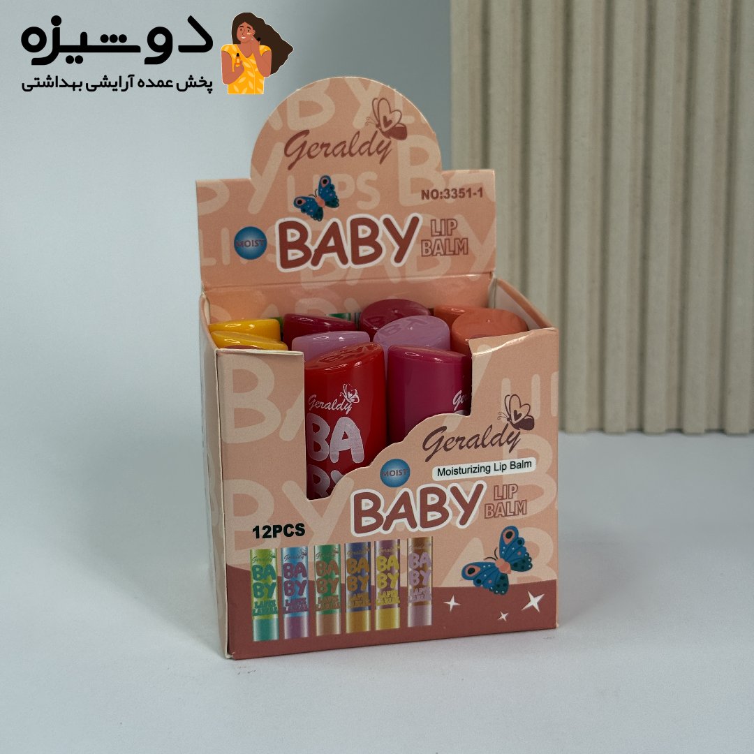 پک بالم لب 12 عددی 33511 درب کج