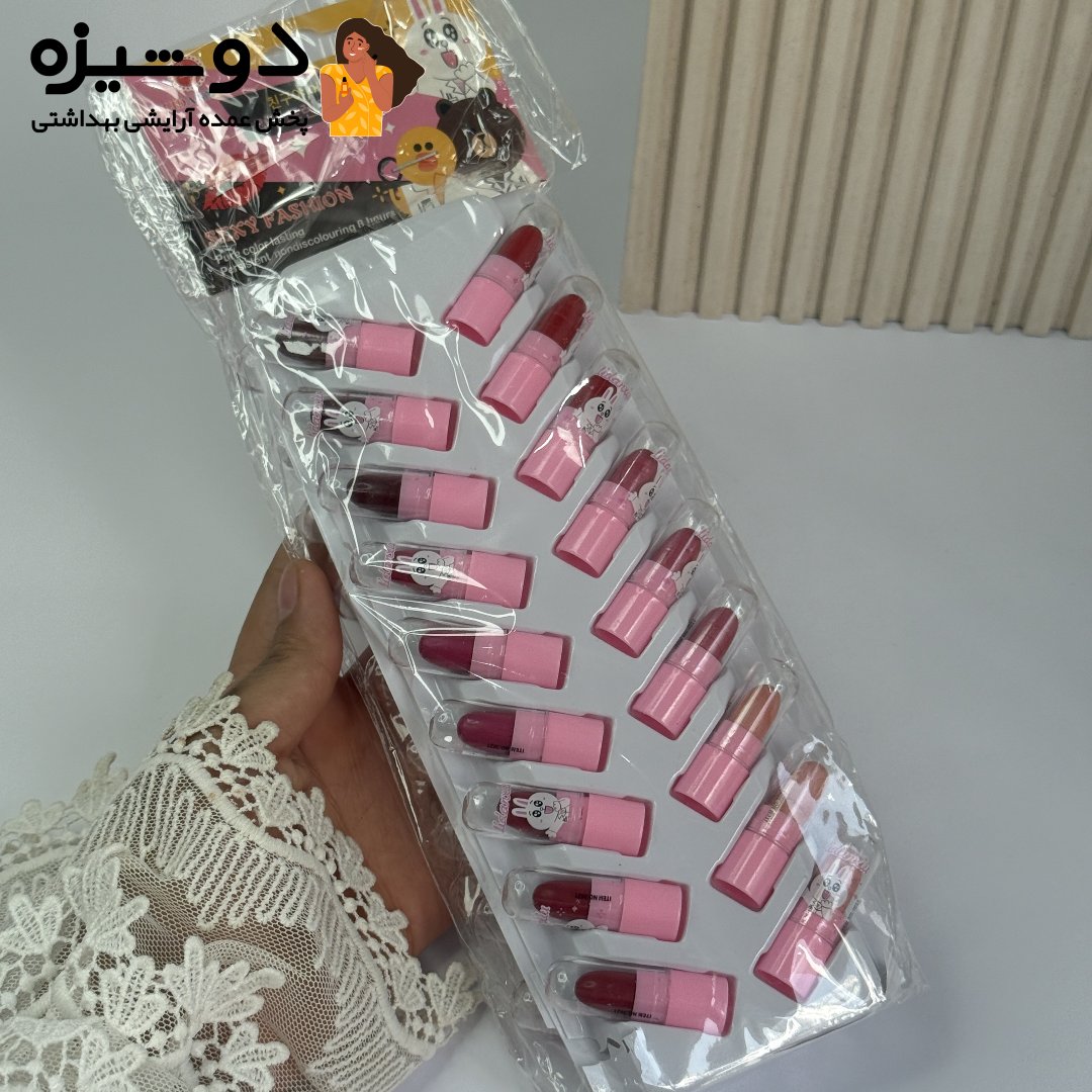 پک رژ لب فشنگی 36 عددی کد 32205 میشا