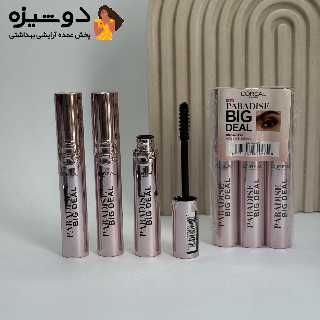 ریمل حجم دهنده پارادایس لورال LOREAL