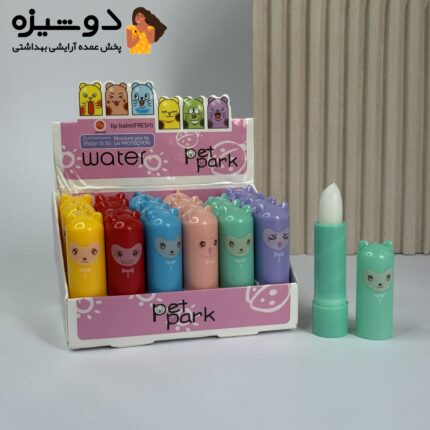 پک بالم لب حرارتی 24 عددی 3111 موش صورتی