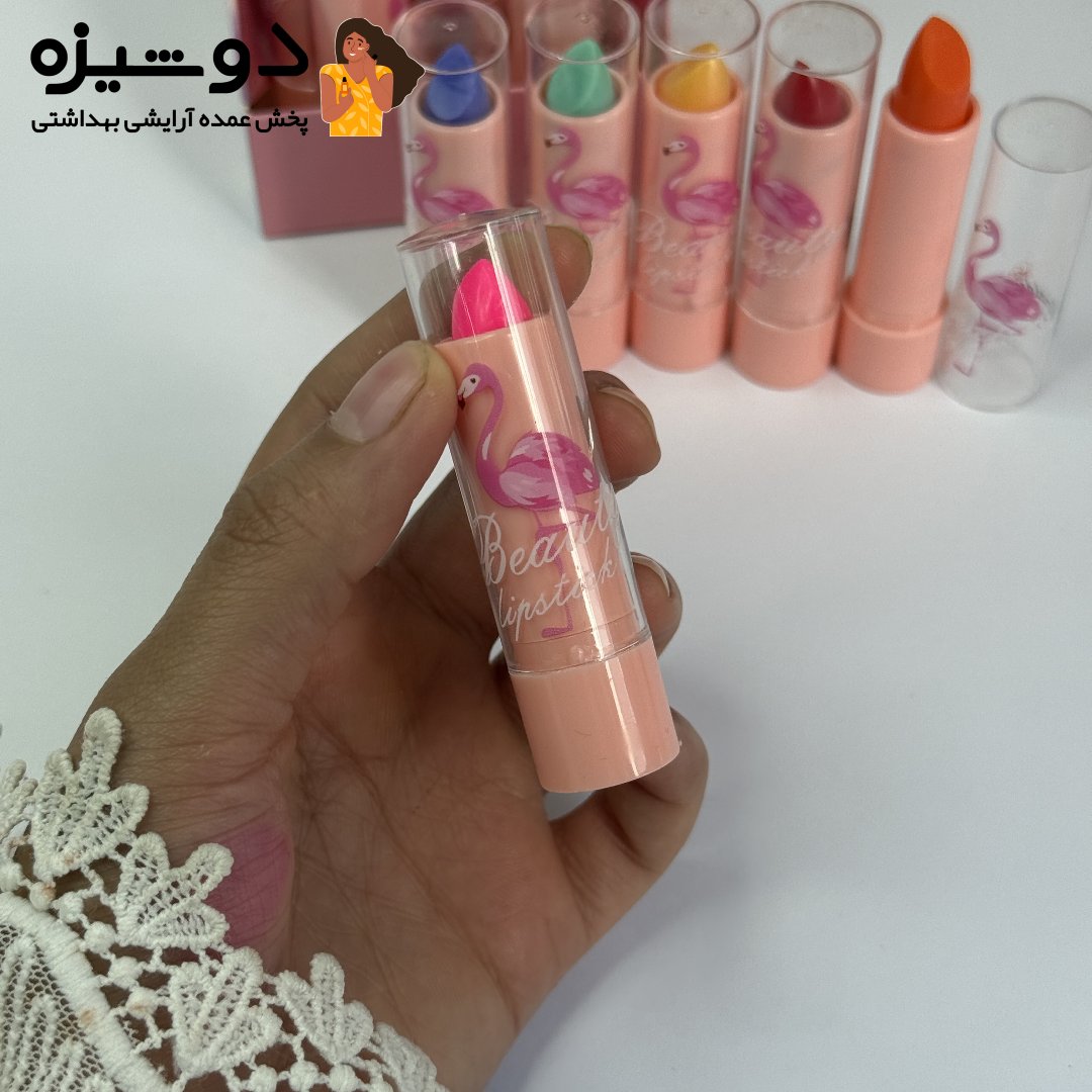 پک بالم لب 12 عددی 3331 فلامینگو صورتی