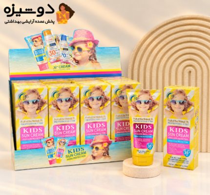 کرم ضد آفتاب بچگانه SPF35 وکالی Wokali