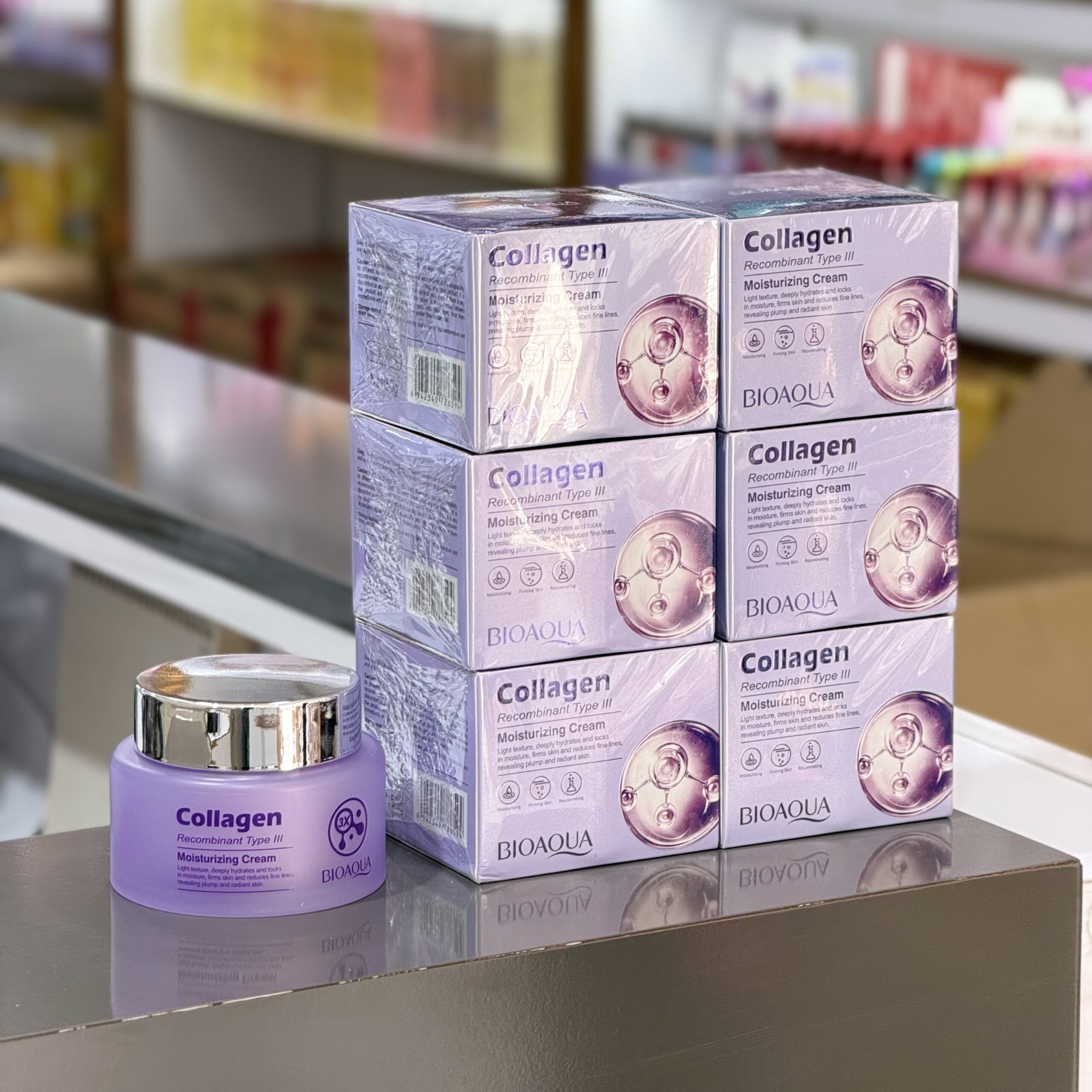 کرم آبرسان کلاژن تایپ سه بیواکوا BIOAQUA