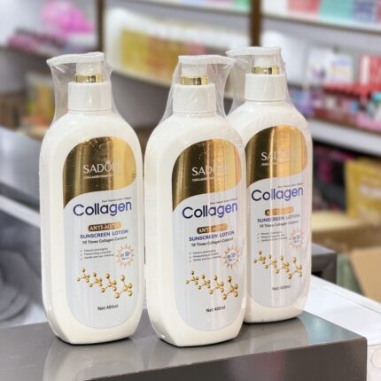 لوسیون کلاژن حاوی ضدآفتاب 400 گرمی SADOER