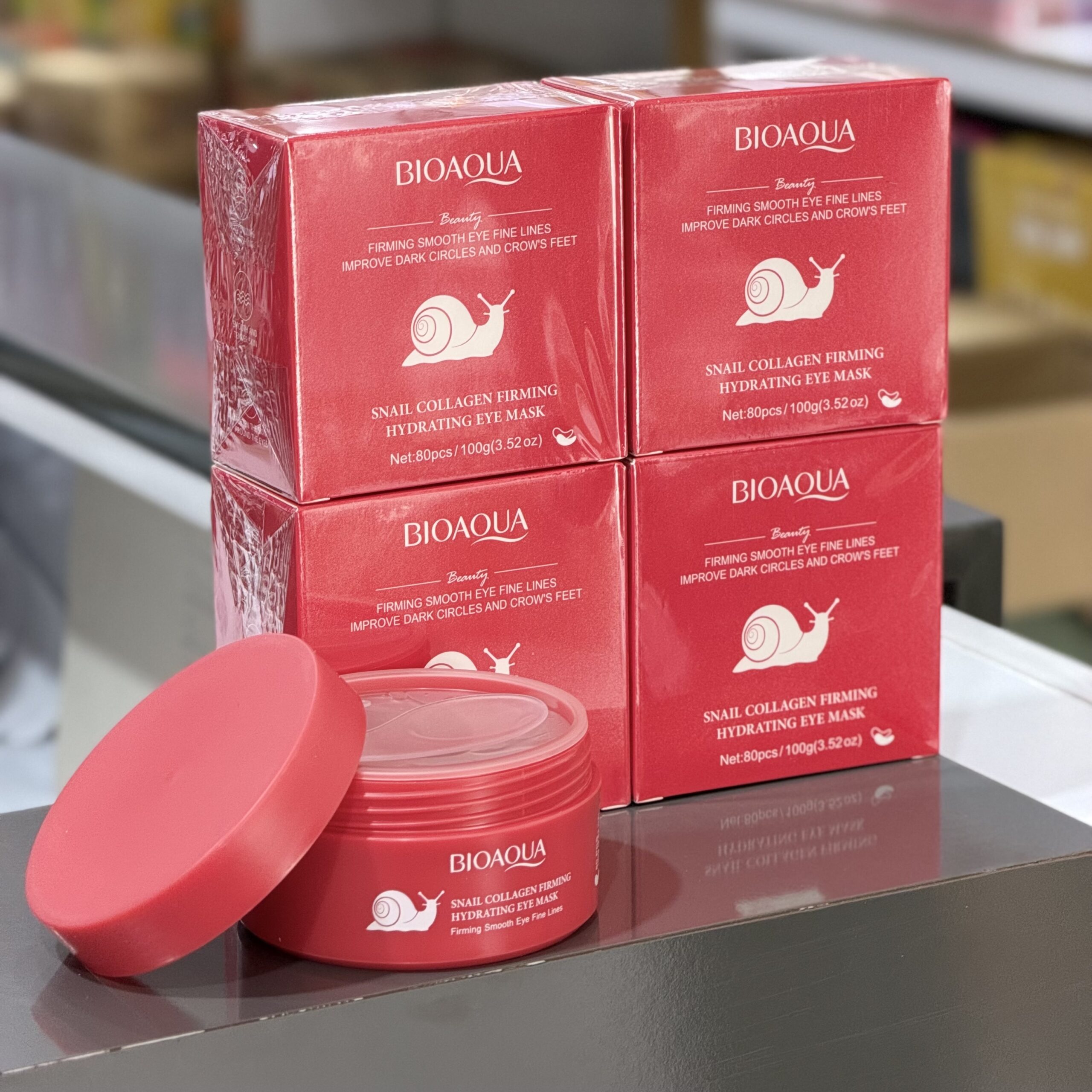 پچ زیر چشم کاسه ای حلزون بیواکوا BIOAQUA