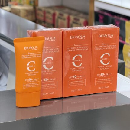 ضدآفتاب بی رنگ ویتامین سی بیواکوا BIOAQUA