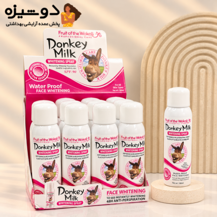 اسپری سفیدکننده شیر الاغ پوکه قرمز WOKALI